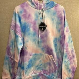 Zaful Z Man Tie Dye Hoodie designer made! XXL